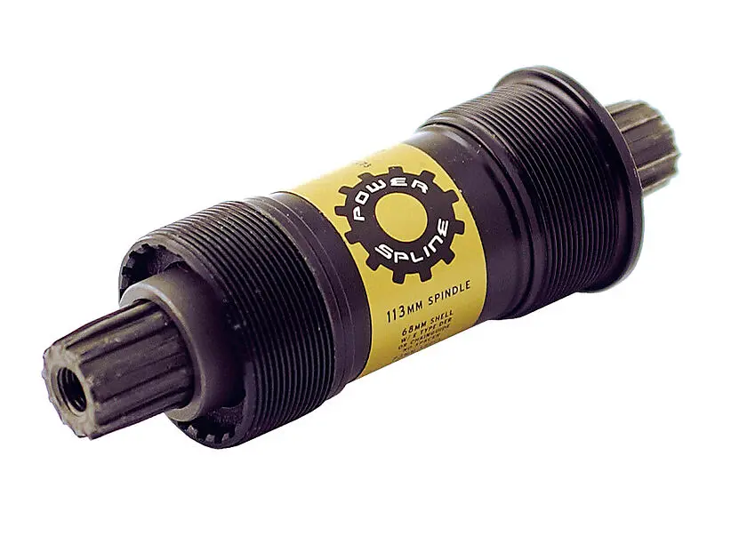 TRUVATIV TRUVATIV Kranklager PowerSpline Aluminium cups PowerSpline axle 118x68 mm Sort Alle
