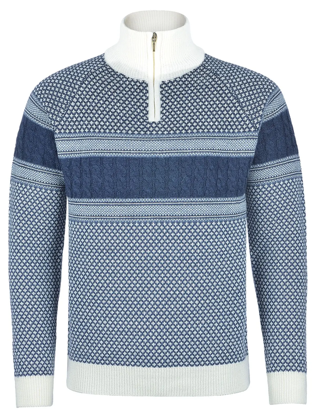 JOTUNHEIM Ringsbreen Ullgenser Dark Denim Herre