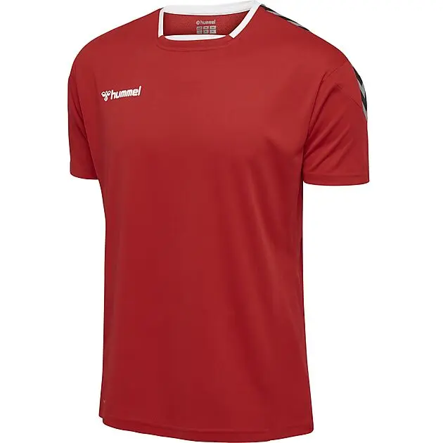HUMMEL hmlAUTHENTIC KIDS POLY JERSEY S/S TRUE RED Junior