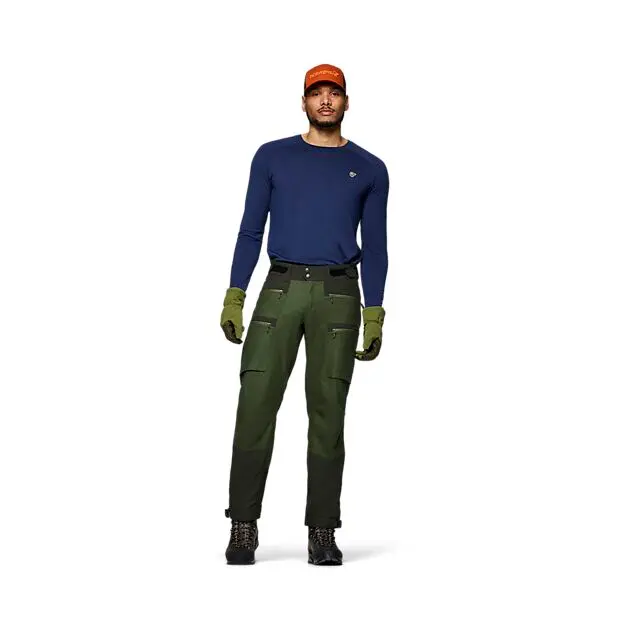 NORRØNA kvinnherad wool Pants M's Olive Night Herre