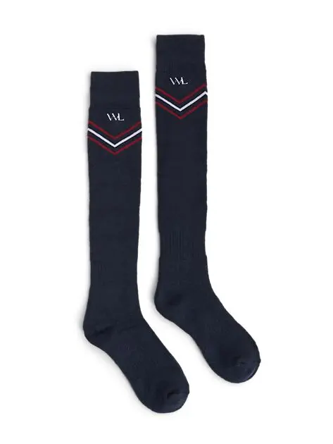 WOOLLAND Olden ullsokker Blue Ink Unisex