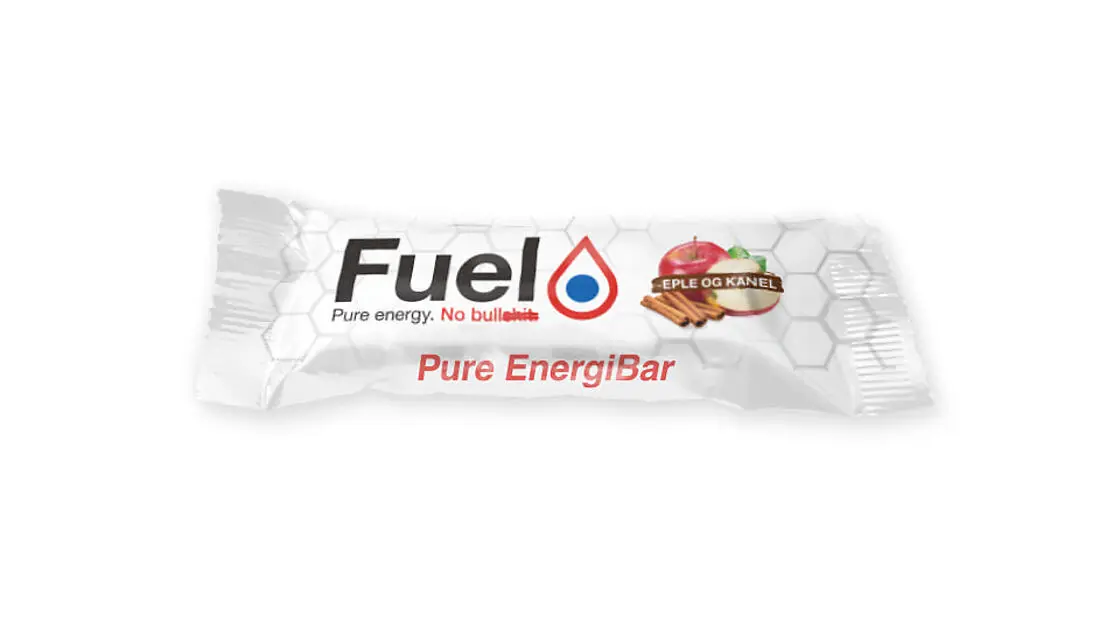 FUEL OF NORWAY Pure EnergyBar eple og kanel ESKE a 24 stk hvit Alle