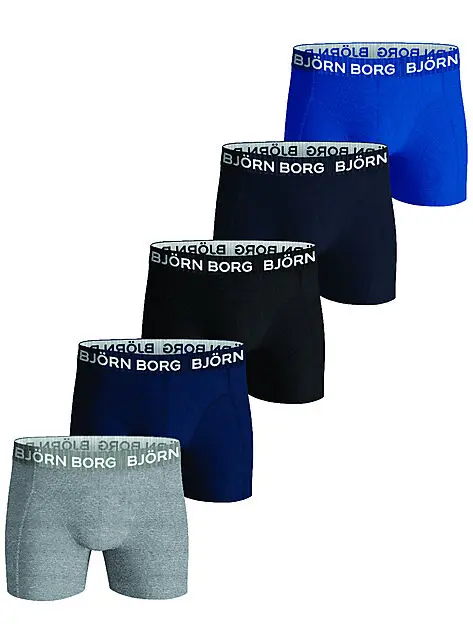BJØRN BORG CORE BOXER 5p Multipack 9 Barn | Sport1.no