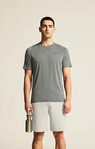 CRAFT Core Tone Bi-Blend Tee M Leaf Herre