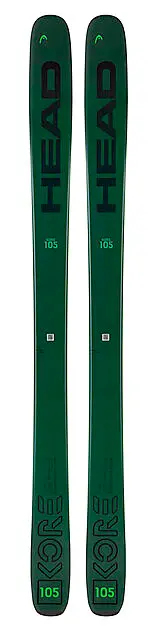 HEAD KORE 105 ALLMOUNTAINSKI Green Unisex