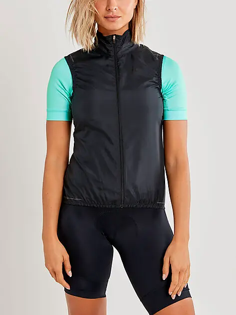 CRAFT Adv Essence Light Wind Vest W Black Dame