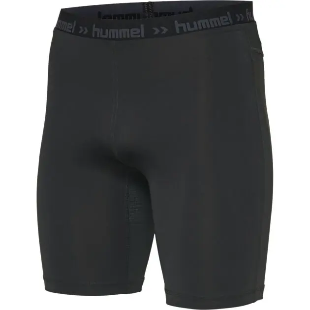 HUMMEL FIRST PERF. TIGHT SHORTS BLACK Unisex