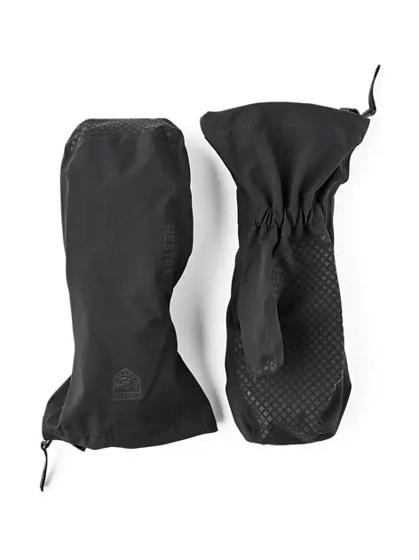 HESTRA Seam Sealed Shell - mitt Black Unisex