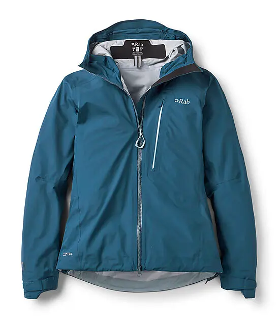 RAB Firewall Alpine Jacket Wmns Tempest Blue Dame