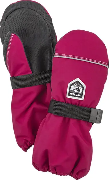 HESTRA Kid´s Wool Terry - vott Fuchsia Barn