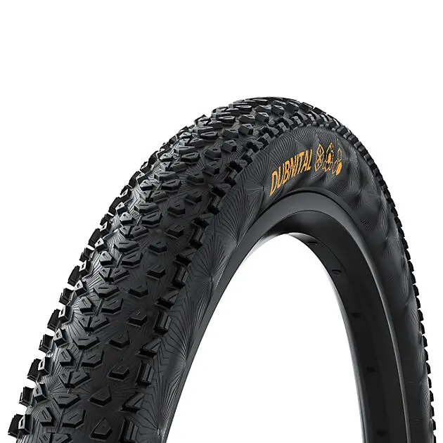 CONTINENTAL 55-622 Dubnital Race Rapid black/black foldable skin Black Unisex