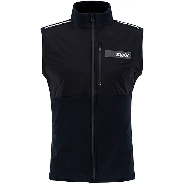 SWIX Focus warm vest herre Black Herre