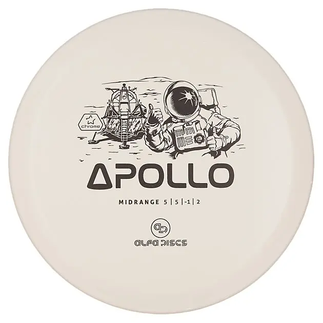 ALFA DISCS Chrome Line Midrange Apollo White Alle | Sport1.no