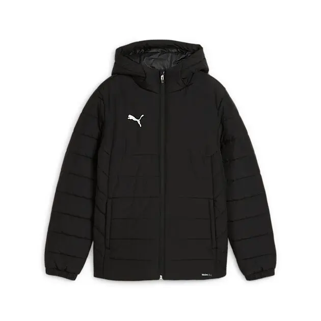 PUMA teamADDITIONS Hooded Padded Jacket PUMA Black-PUMA Silver Unisex