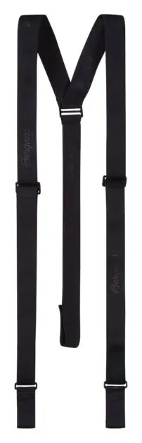 BERGANS OF NORWAY Holdeskar Suspenders Black Alle