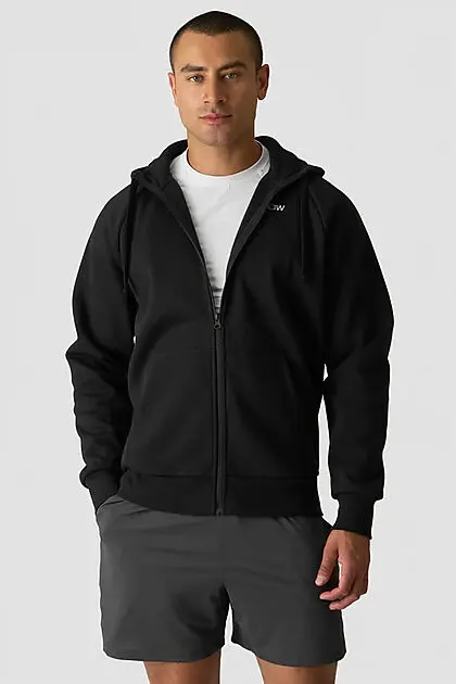 ICANIWILL Everyday Zip Hoodie M Black Herre | Sport1.no