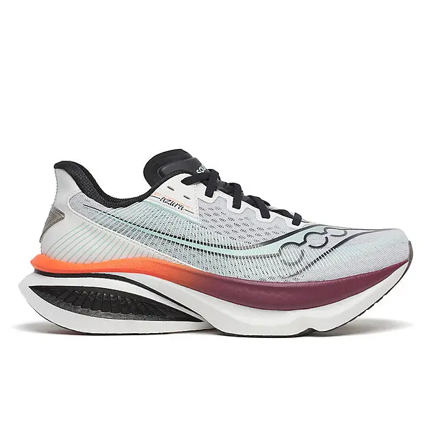 SAUCONY ENDORPHIN AZURA WHITE/CRIMSON Herre