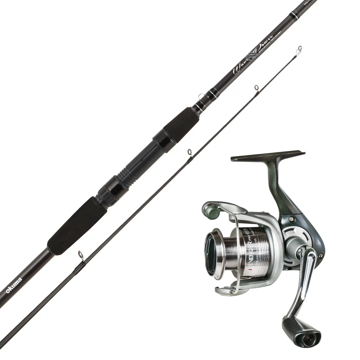 Combo Wave Power 9' 20-50g - Revenger RVP-55 - 0,40mm mono