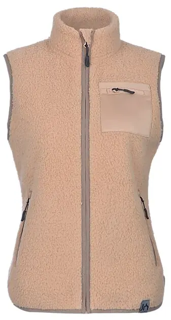 JOTUNHEIM Bessheim Teddyvest Dame Brush/Caribou Dame