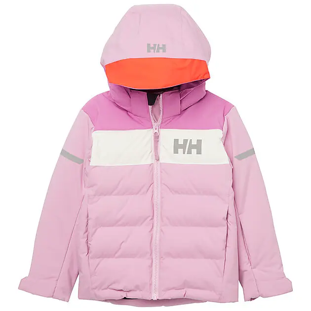 HELLY HANSEN K VERTICAL INS JACKET 073 PINK LAVEND Barn