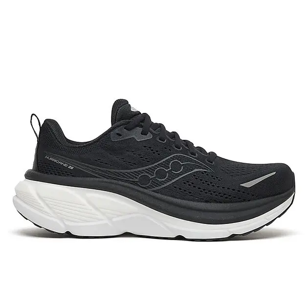 SAUCONY HURRICANE 25 BLACK/WHITE Dame