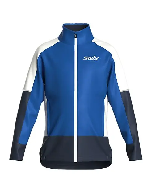 SWIX Dynamic Jacket Jr Olympian blue Barn