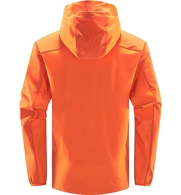 HAGLÖFS Morän Hood Men Flame Orange/Habanero Herre