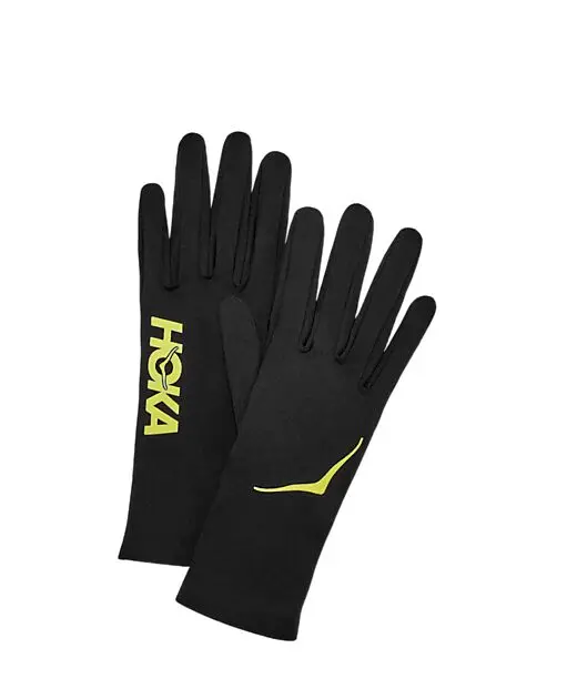 HOKA U AIROLITE RUN GLOVES BLACK Unisex | Sport1.no