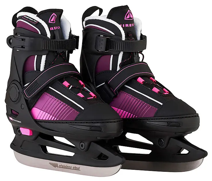 FIREFLY Flash IV Justerbar skøyte jente 050/BLACK/PINK DARK/PINK LIGHT Barn