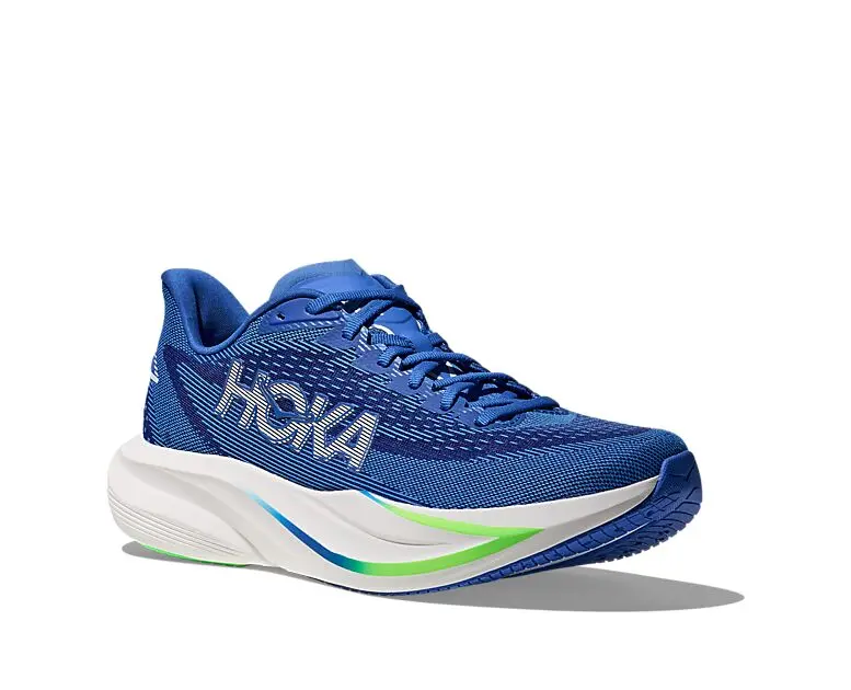 HOKA M MACH 7 COBALT BLUE / NEON GREEN Herre