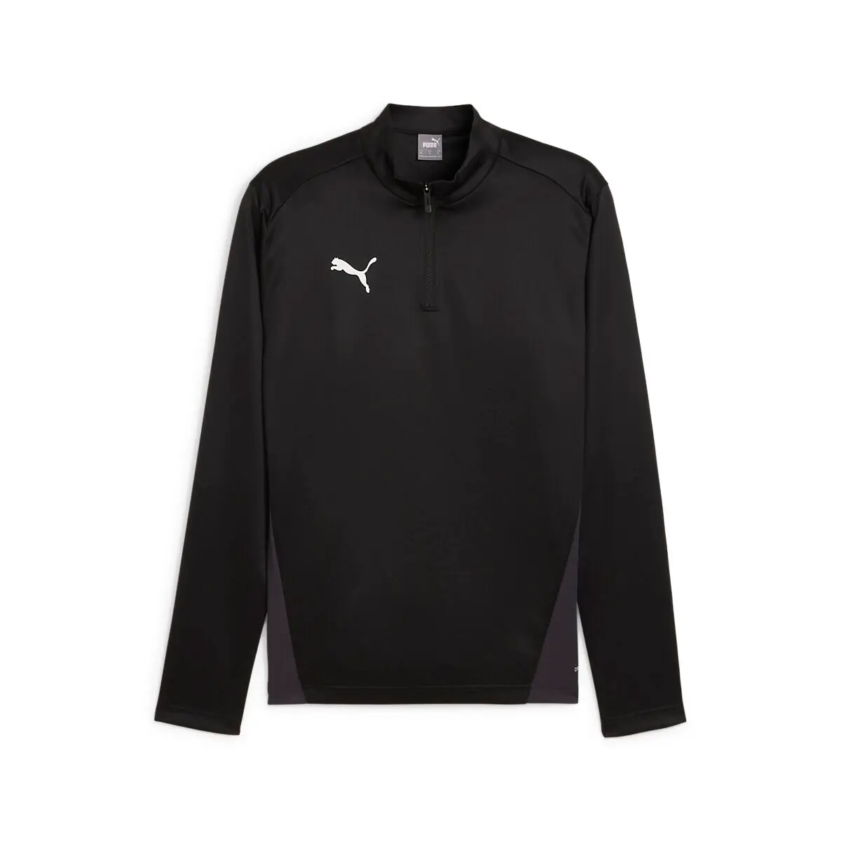 PUMA teamGOAL Training 1/4 Zip Top PUMA Black-PUMA White-Flat Dark Gray Unisex