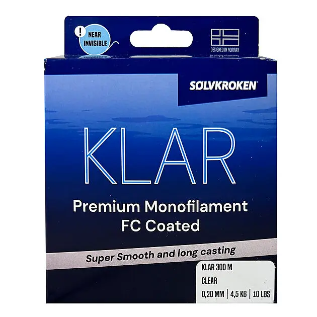 SØLVKROKEN SØLVKROKEN KLAR 300 M 0,40 BLUE/CLEAR Blue/Clear Alle