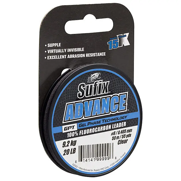 SUFIX Advance Fluorocarbon 50m 0,405mm Alle