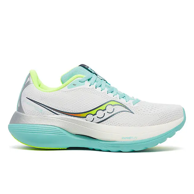 SAUCONY ENDORPHIN TRAINER WHITE/AQUA Dame
