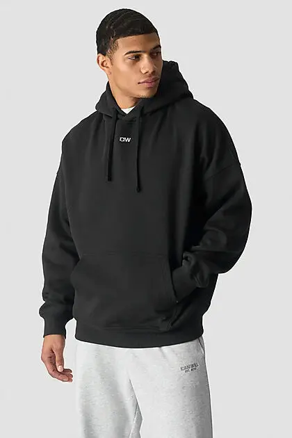 ICANIWILL Everyday Relaxed Hoodie M Black Herre | Sport1.no