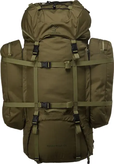 NORRØNA recon synkroflex 125L Pack M's Military Green Herre