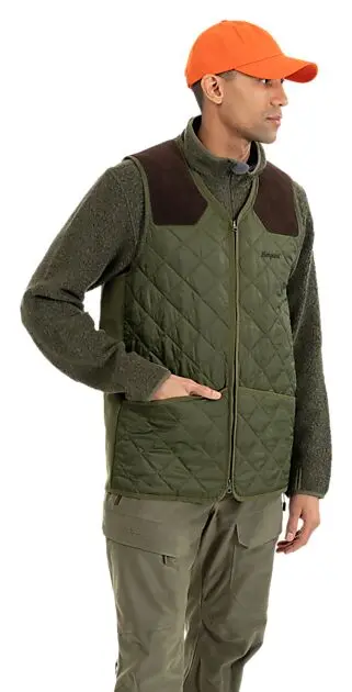 BERGANS OF NORWAY Drevsjø Insulated Vest Dark Olive Green Unisex