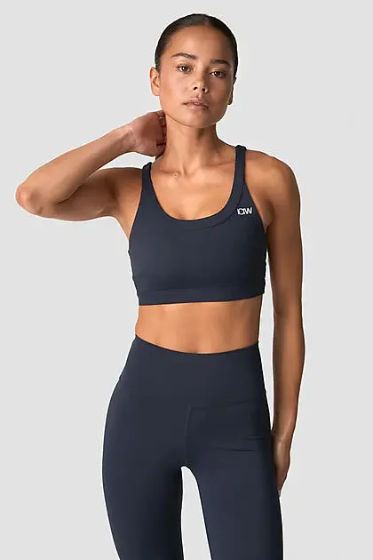 ICANIWILL Nimble Sports Bra Navy Dame | Sport1.no