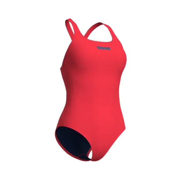 ARENA WOMEN'S TEAM SWIMSUIT SWIM PRO SOLID BRIGHT CORAL Dame | Sport1.no