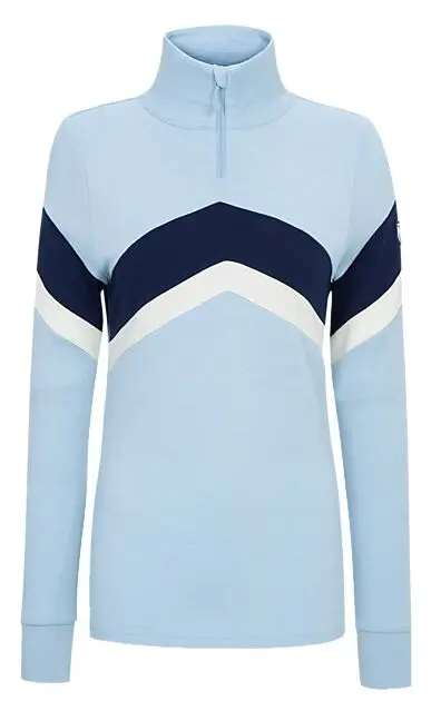 WOOLLAND Vegglifjell Top Woman Light Sky Dame