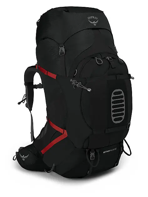 OSPREY Aether Plus 100 1/Black Herre