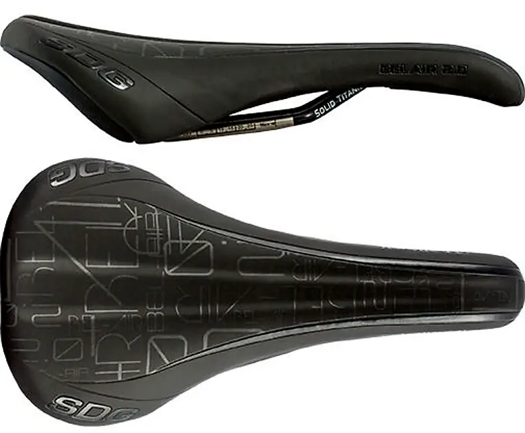 SDG SDG Bel-Air 2.0: Ti-Alloy MTB Sadel /Black Unisex