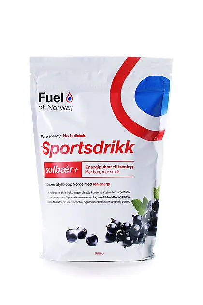 Sportsdrikke 0,5kg solbær+