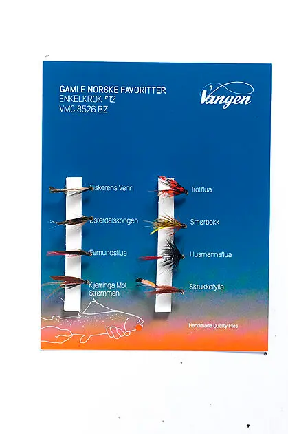 VANGEN GAMLE NORSKE FAVORITTER 12 8ST Alle