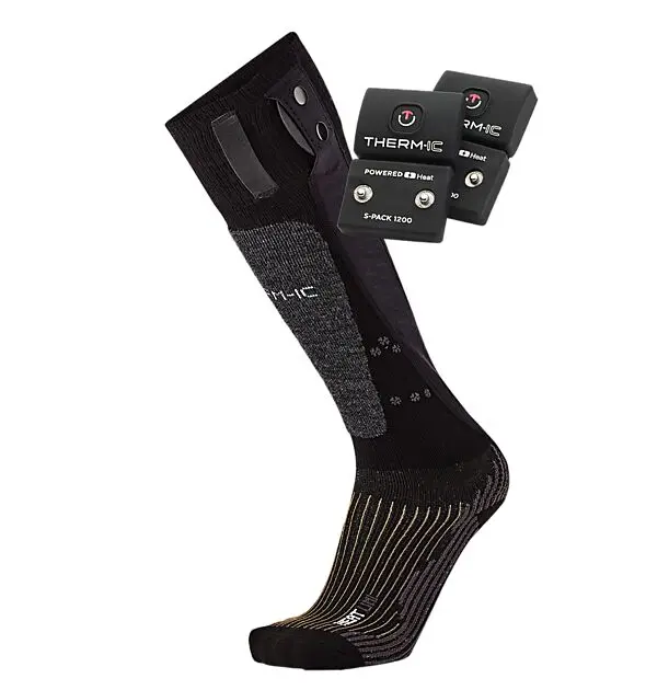 THERM-IC Powsock Set Fusion Uni +S1200 Sort Unisex