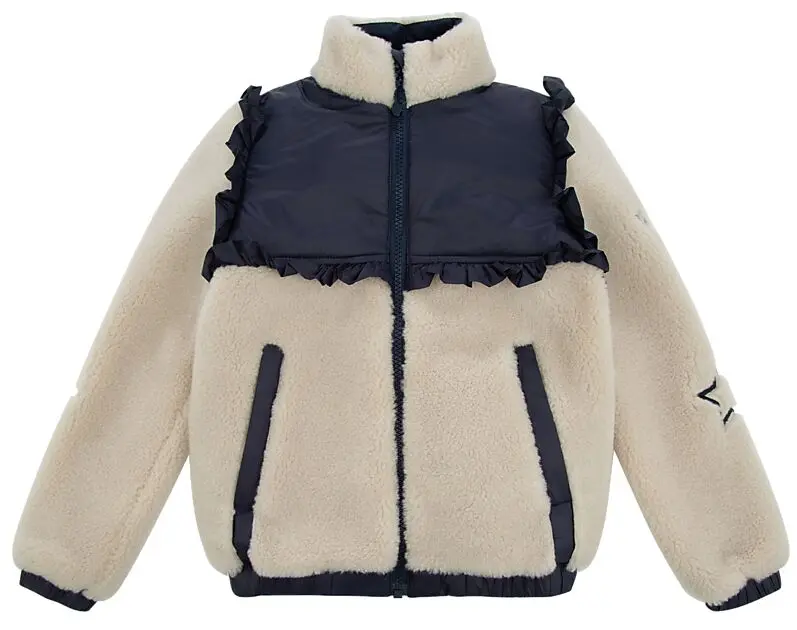 WOOLLAND Stryn Fleece jacket girl Beige Barn