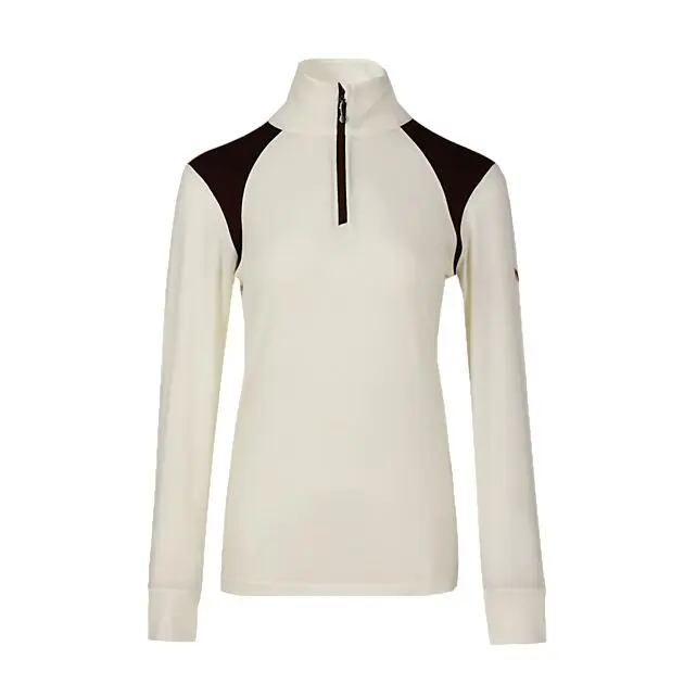WOOLLAND Hilleknuten LS top Hot Fudge Dame