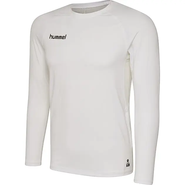 HUMMEL First Pref. Kids Jersey L/S barn/junior WHITE Barn
