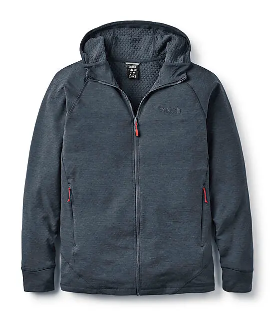 RAB Nexus Hoody Steel Herre