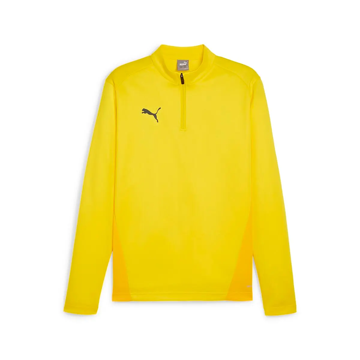 PUMA teamGOAL Training 1/4 Zip Top Faster Yellow-PUMA Black-Sport Yellow Unisex | Sport1.no